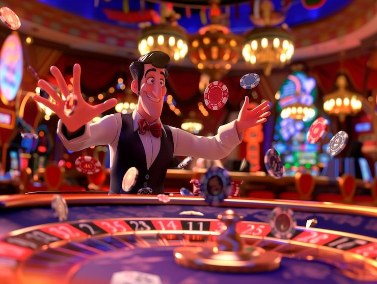 Ruang baccarat modern di mentoz4d